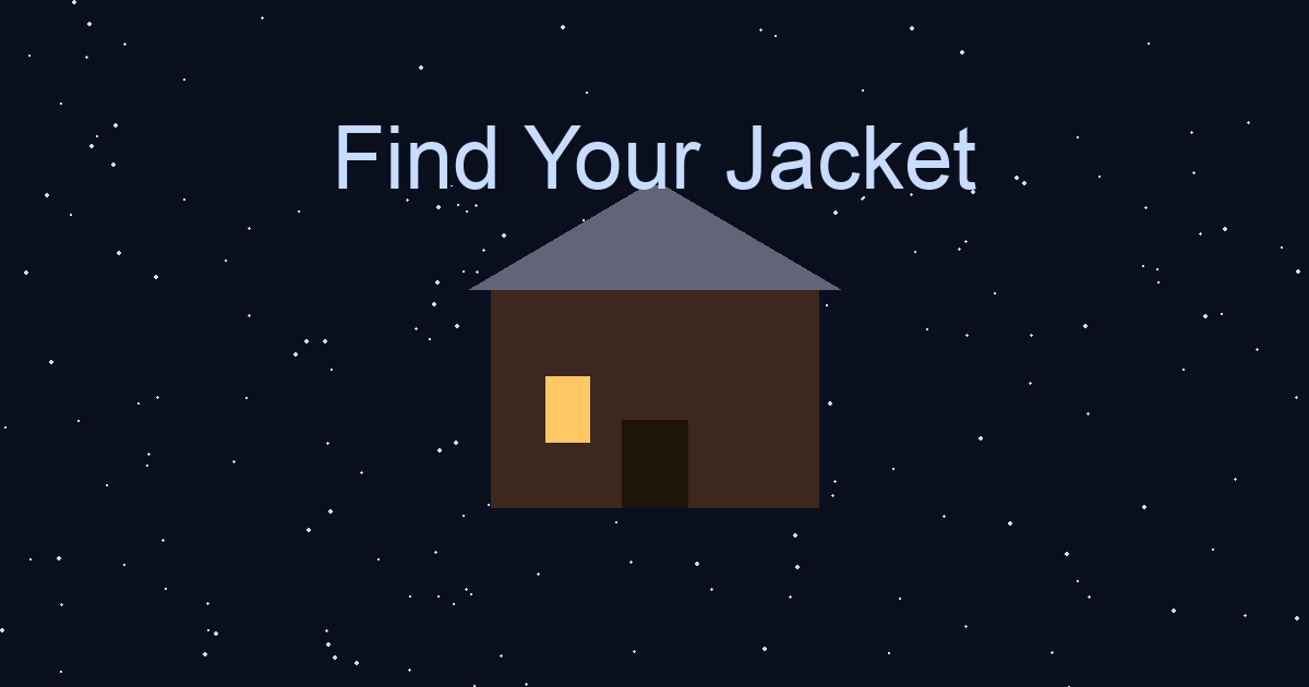 Find Your Jacket: A Winter Puzzle